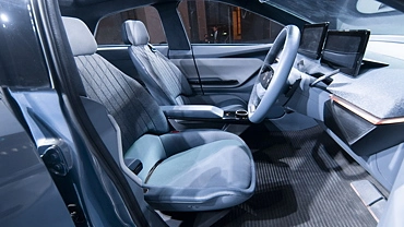 interior view of Tata Curvv