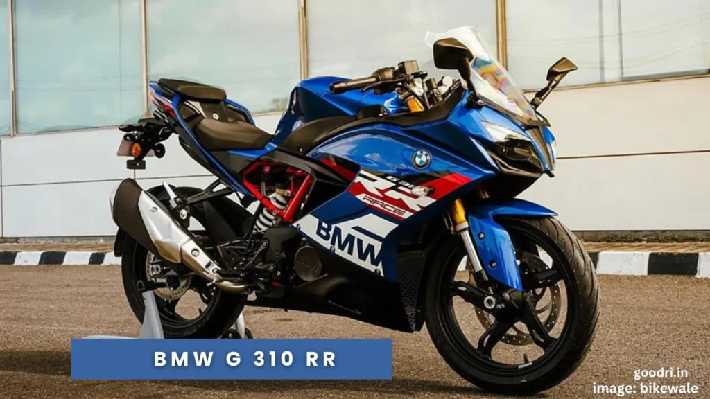 BMW G 310 RR blue color