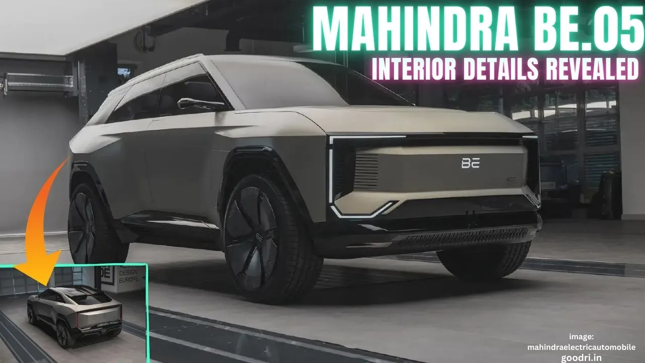 Mahindra BE.05 front and side view