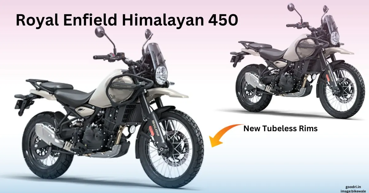 Royal Enfield Himalayan 450 Tubeless Rims Launched