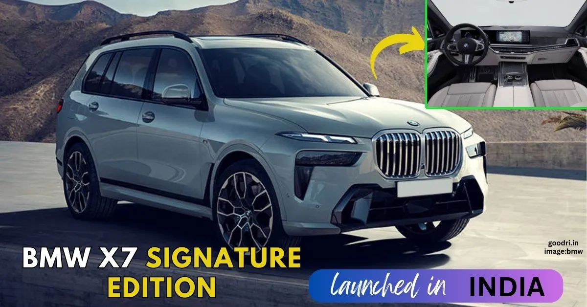 BMW X7 Signature Edition