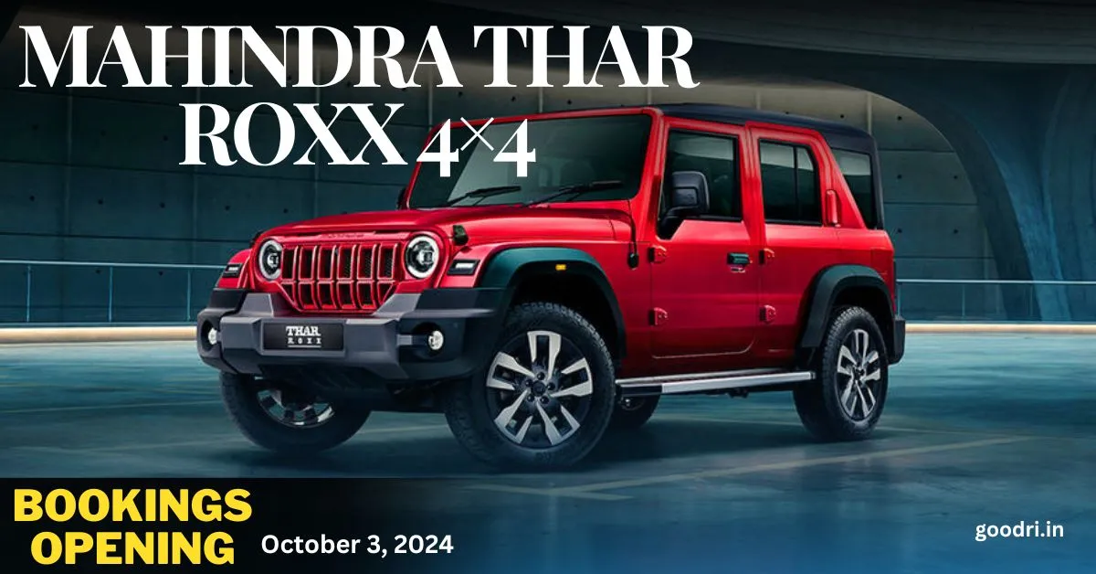 Mahindra Thar Roxx 4×4