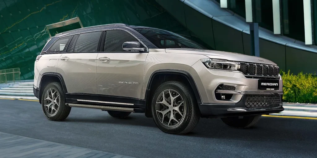 The Jeep Meridian Facelift is Coming to India with a 5-Seater Option!