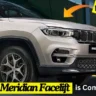 The Jeep Meridian Facelift is Coming to India with a 5-Seater Option!